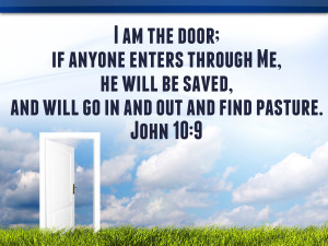 John 10.9 Door pic