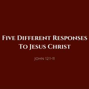 five-different-responses-to-jesus-christ